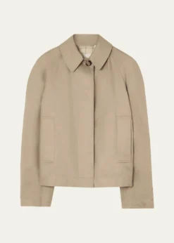 BurberryTropical Cotton Gabardine Jacket