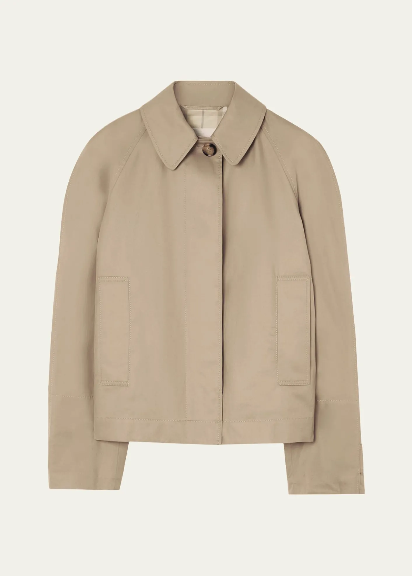 BurberryTropical Cotton Gabardine Jacket