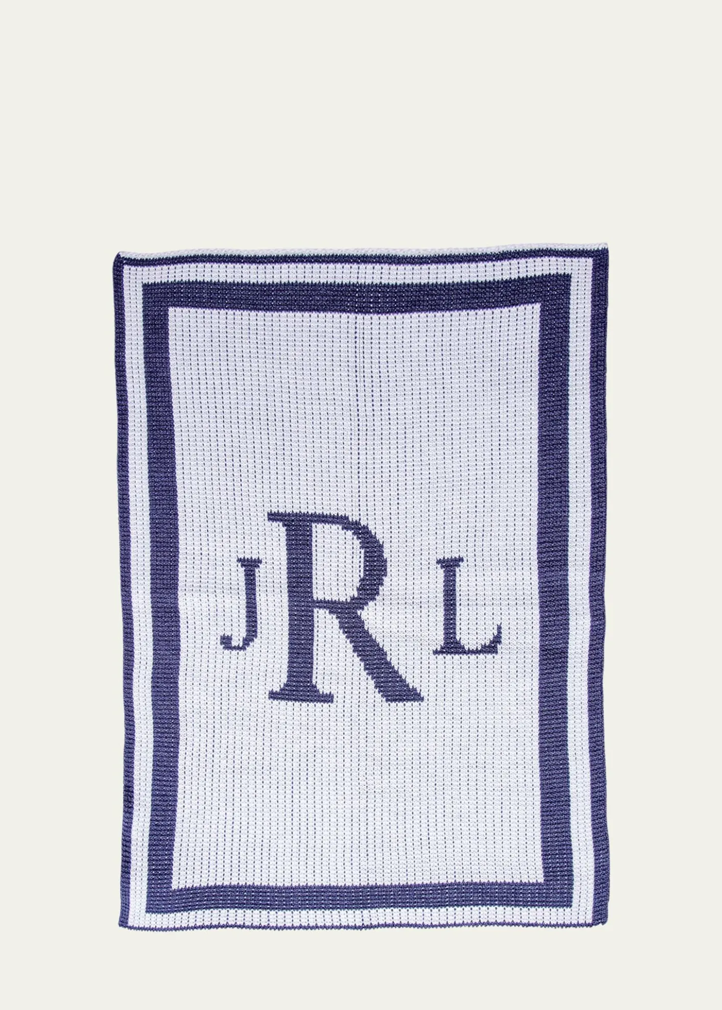 Butterscotch BlankeesClassic Monogram Stroller Blanket, Personalized