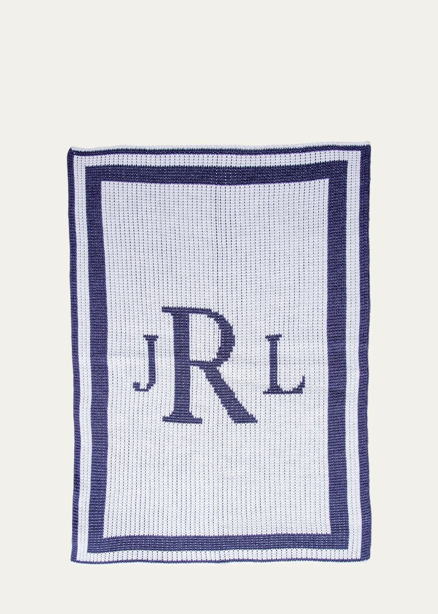 Butterscotch BlankeesClassic Monogram Crib Blanket, Personalized