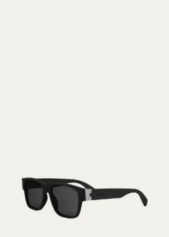 BVLGARIAluminum Geometric Sunglasses
