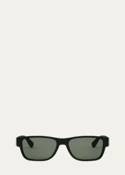 BVLGARIAluminum Geometric Sunglasses