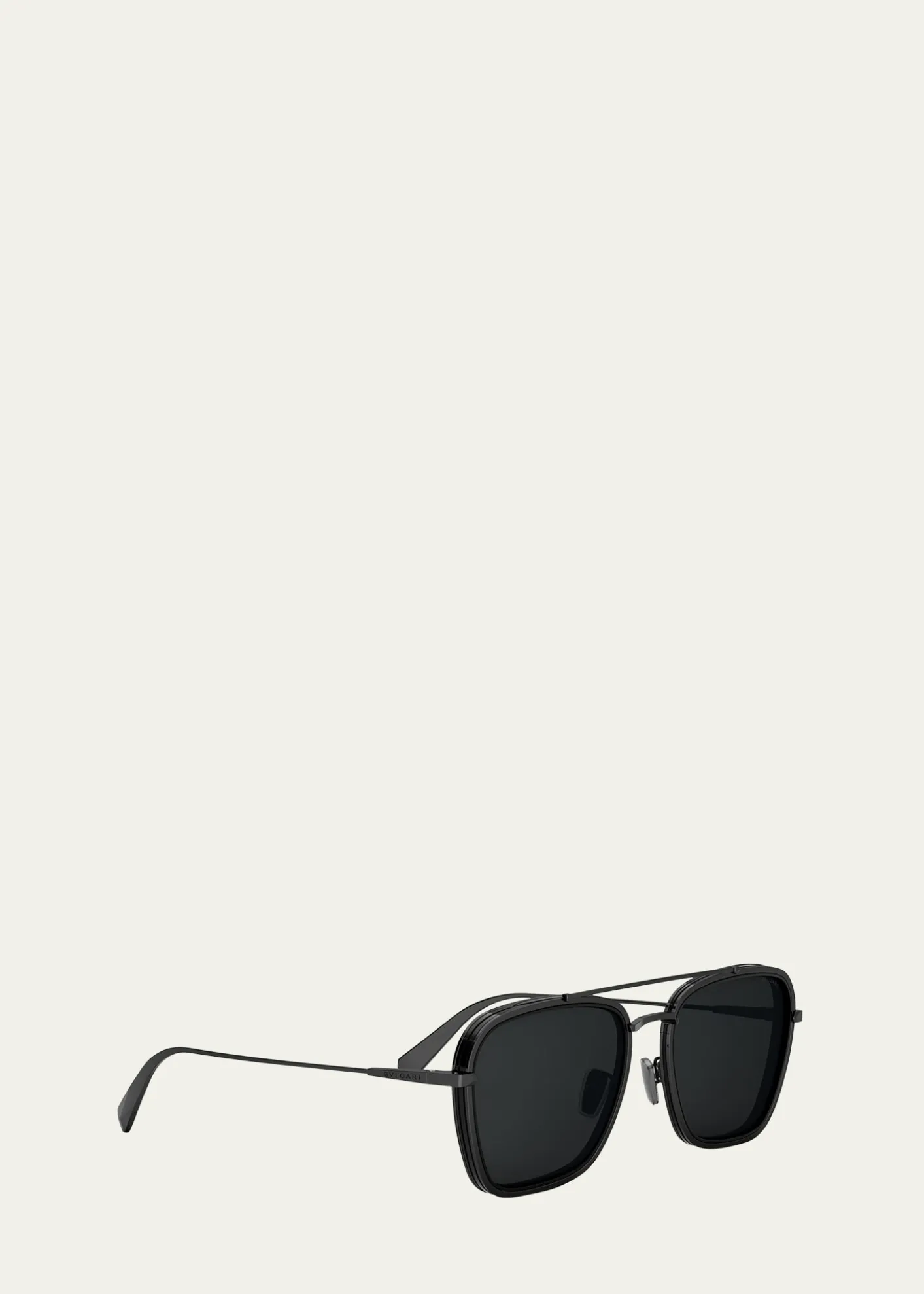 BVLGARIB.Zero1 Square Sunglasses