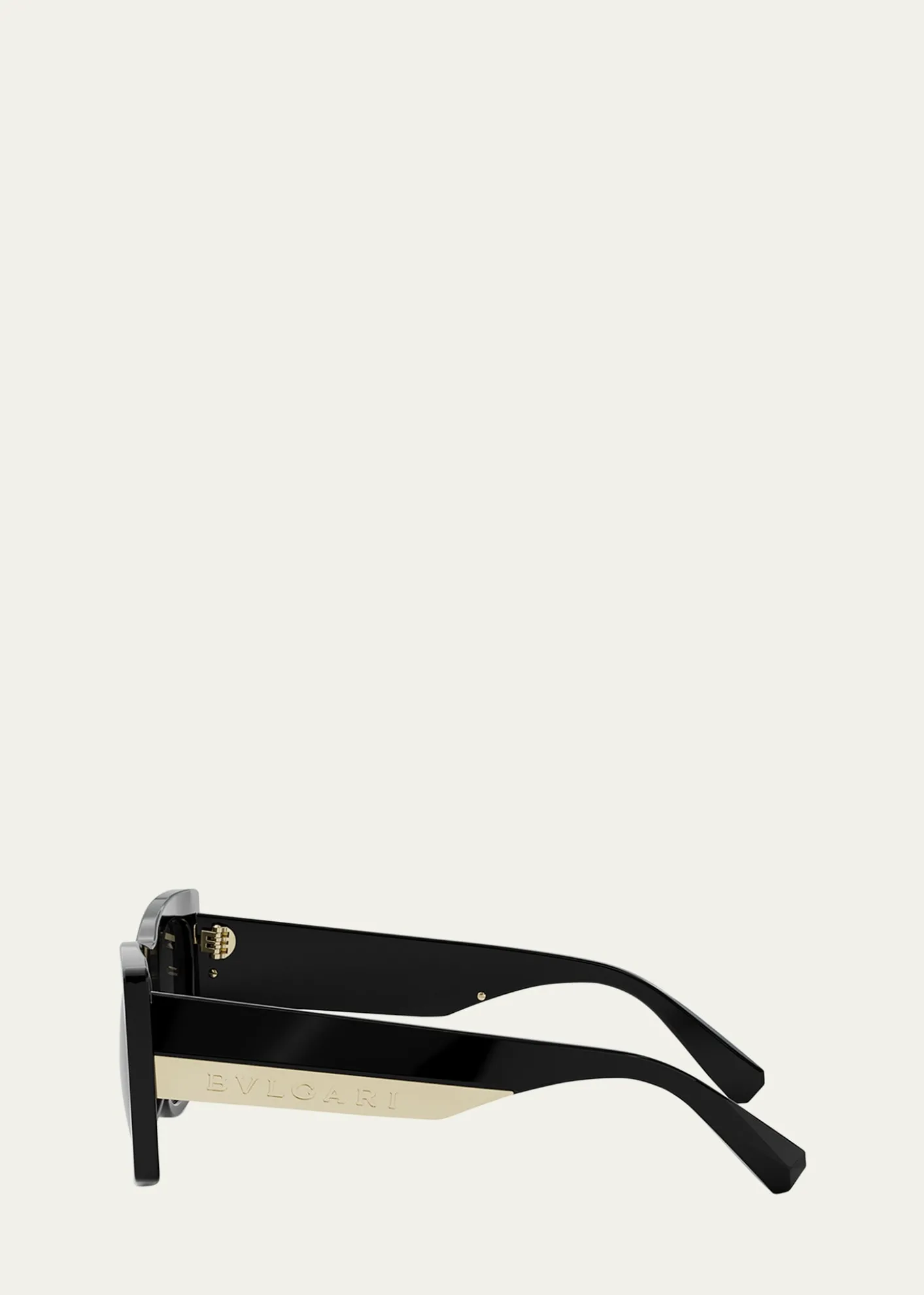 BVLGARIRoma Oversized Acetate & Nylon Butterfly Sunglasses