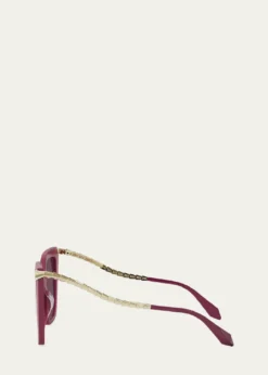 BVLGARISerpenti Butterfly Sunglasses