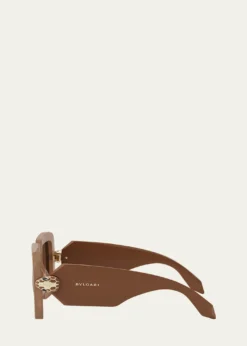 BVLGARISerpenti Geometric Sunglasses