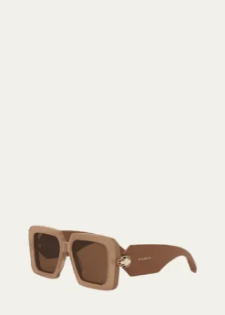 BVLGARISerpenti Geometric Sunglasses