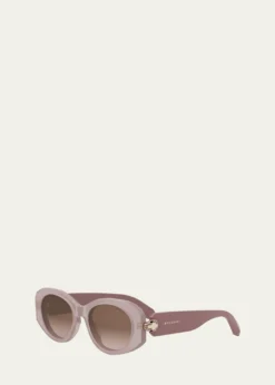 BVLGARISerpenti Oval Sunglasses