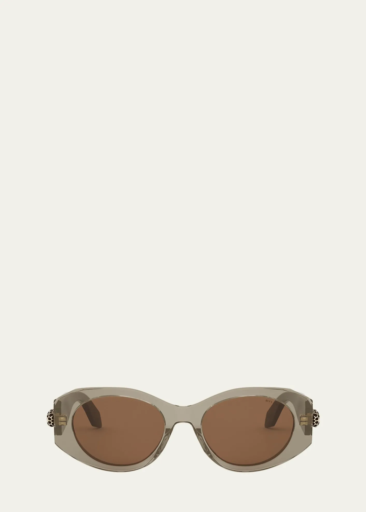 BVLGARISerpenti Oval Sunglasses