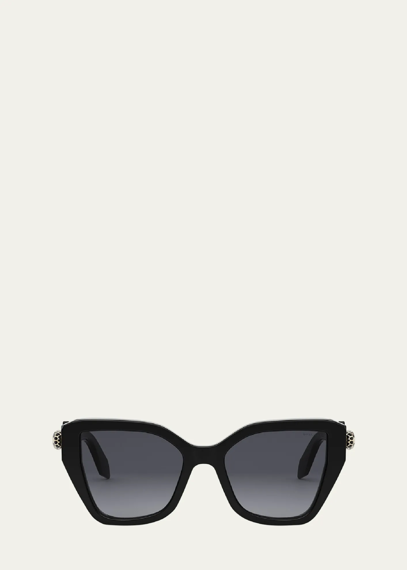 BVLGARISerpenti Acetate Butterfly Sunglasses