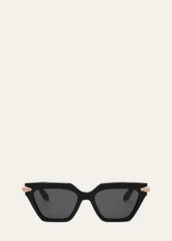 BVLGARISerpenti Acetate & Nylon Cat-Eye Sunglasses