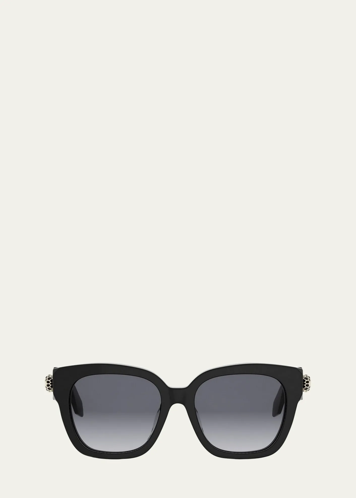 BVLGARISerpenti Forever 55mm Acetate Butterfly Sunglasses