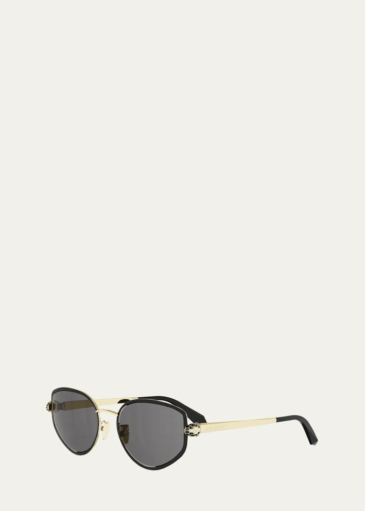BVLGARISerpenti Forever 55mm Oval Sunglasses
