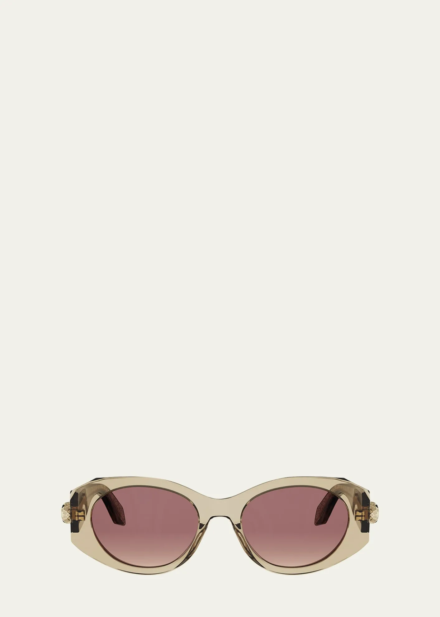 BVLGARISerpenti Forever 52mm Oval Sunglasses