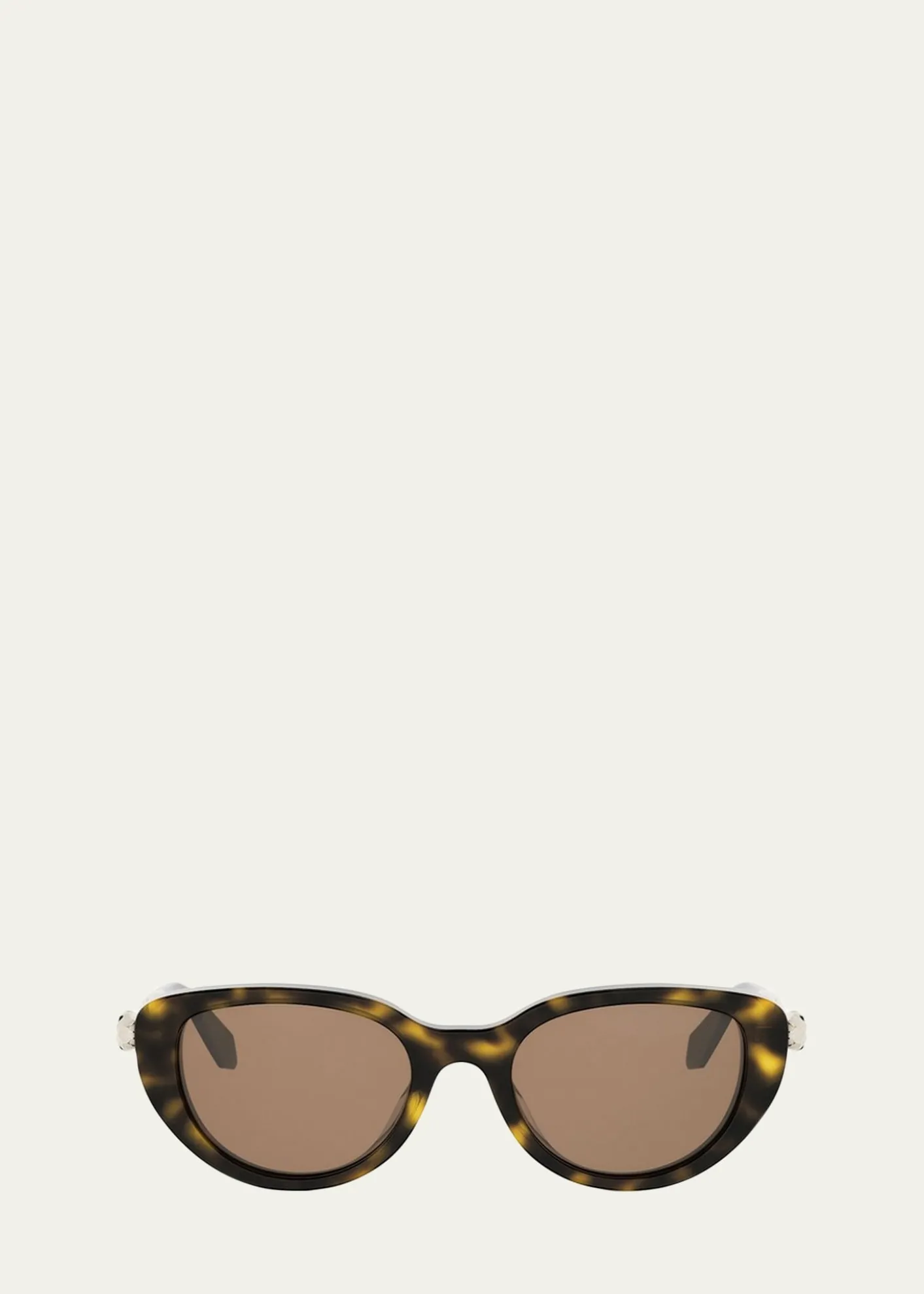 BVLGARISerpenti Forever 50mm Oval Acetate & Metal Sunglasses
