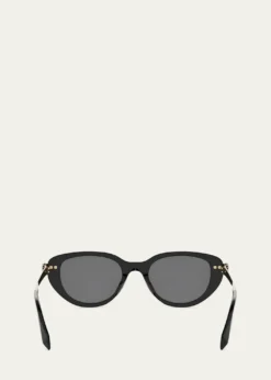 BVLGARISerpenti Forever 50mm Oval Acetate & Metal Sunglasses
