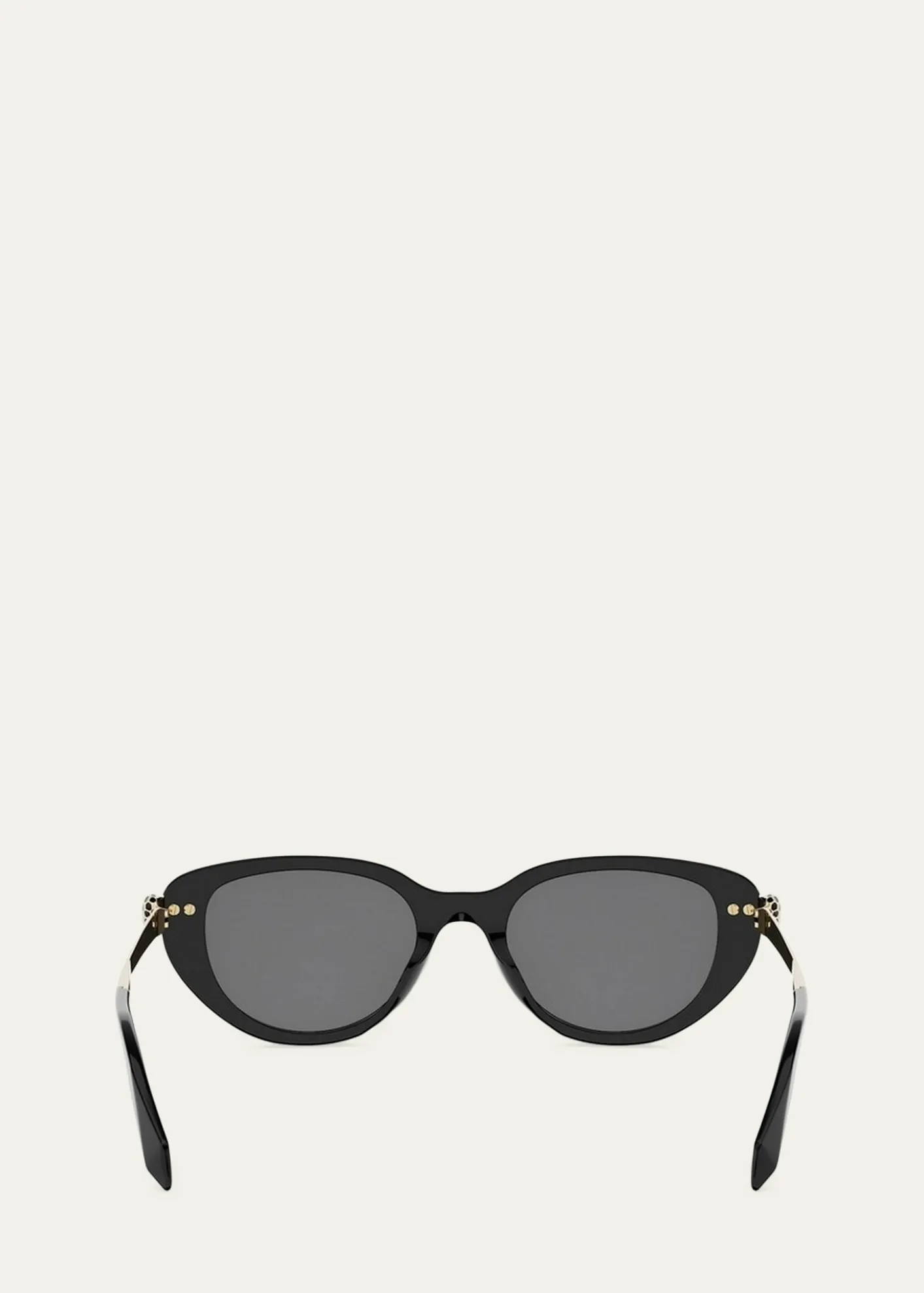 BVLGARISerpenti Forever 50mm Oval Acetate & Metal Sunglasses