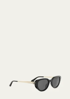 BVLGARISerpenti Forever 50mm Oval Acetate & Metal Sunglasses