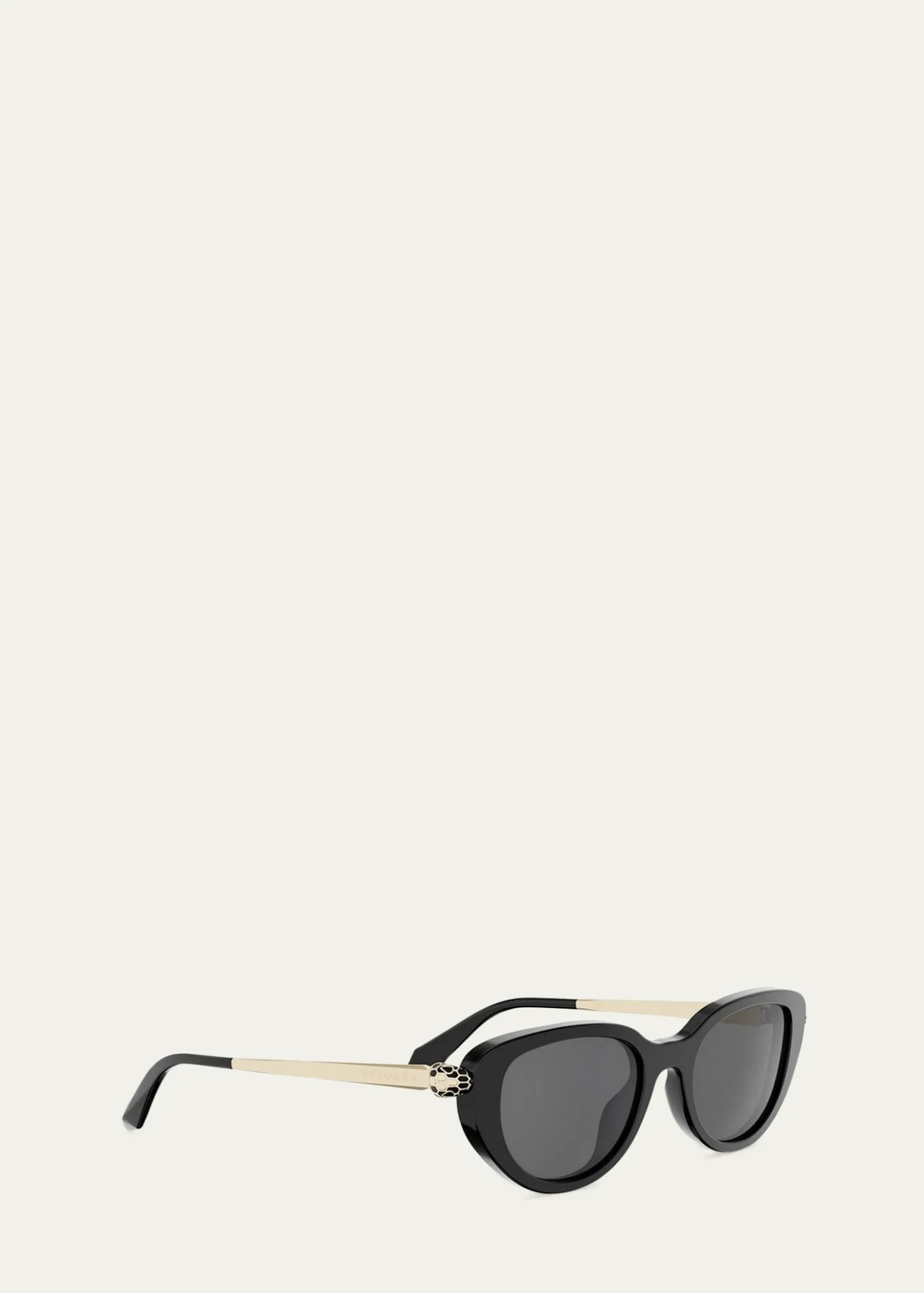 BVLGARISerpenti Forever 50mm Oval Acetate & Metal Sunglasses