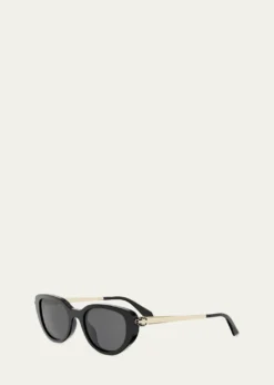 BVLGARISerpenti Forever 50mm Oval Acetate & Metal Sunglasses