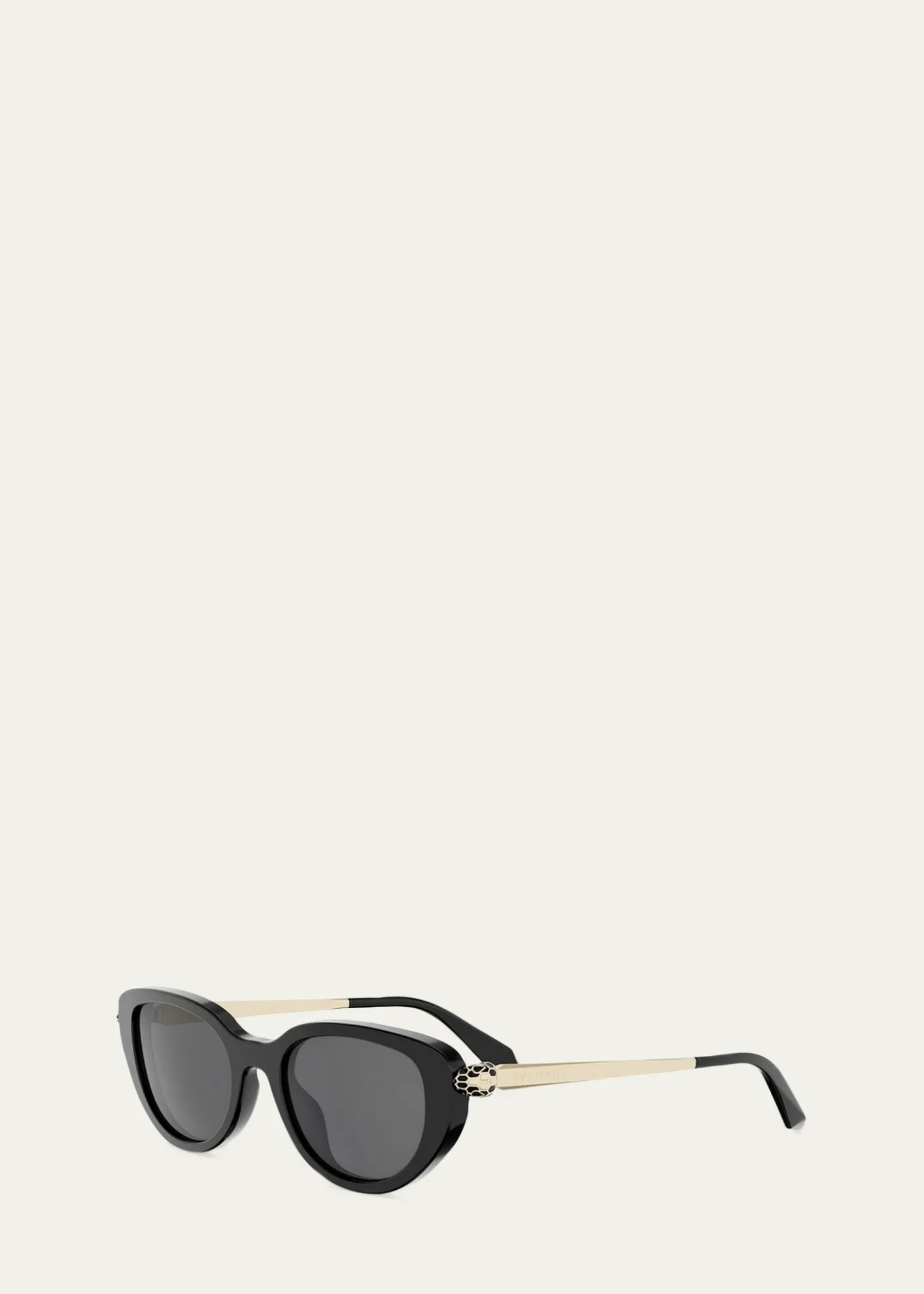 BVLGARISerpenti Forever 50mm Oval Acetate & Metal Sunglasses