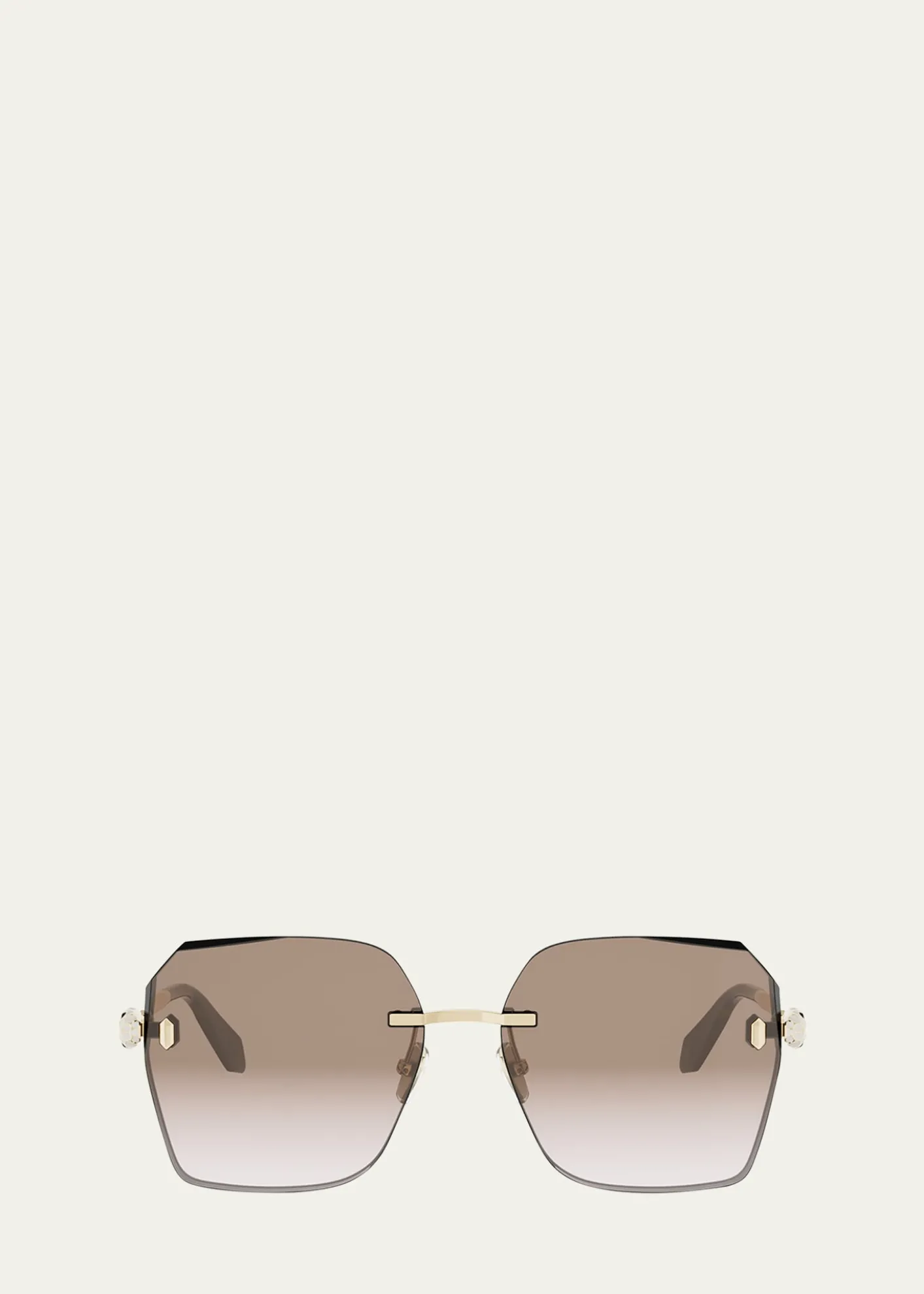 BVLGARISerpenti Forever 58mm Square Sunglasses
