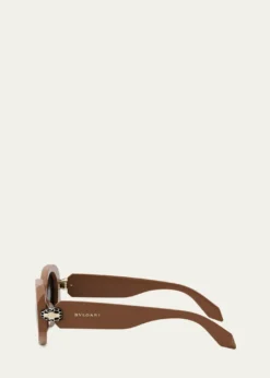 BVLGARISerpenti Oval Sunglasses