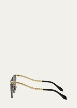 BVLGARISerpenti Viper Cat-Eye Sunglasses