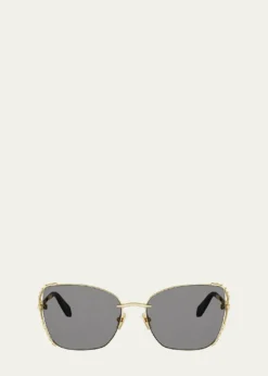 BVLGARISerpenti Viper 56mm Butterfly Sunglasses