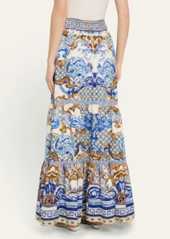 CamillaAzul Adventures High-Waisted Tiered Skirt