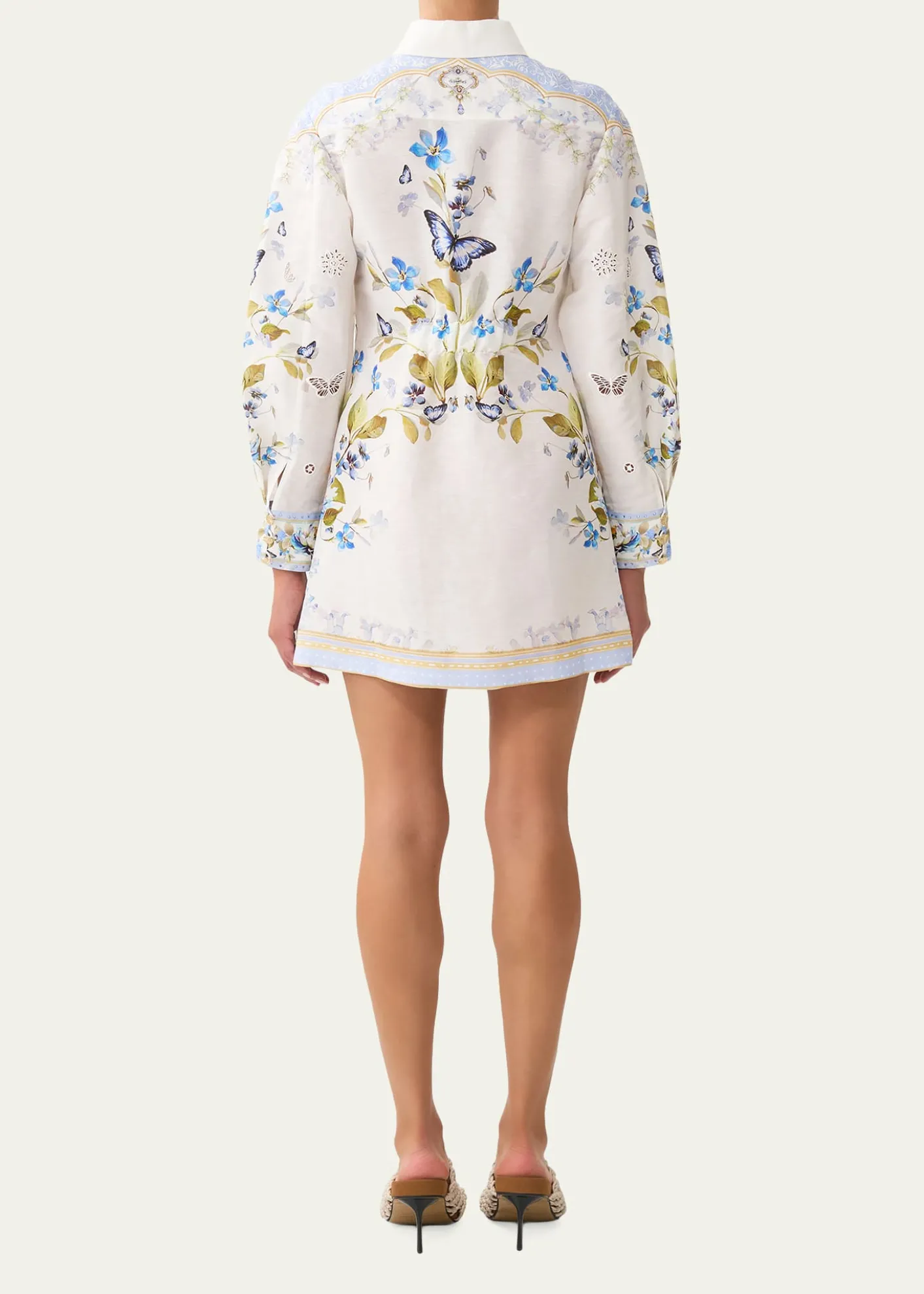 CamillaBotanical Ballads Mini Shirtdress
