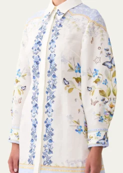 CamillaBotanical Ballads Mini Shirtdress
