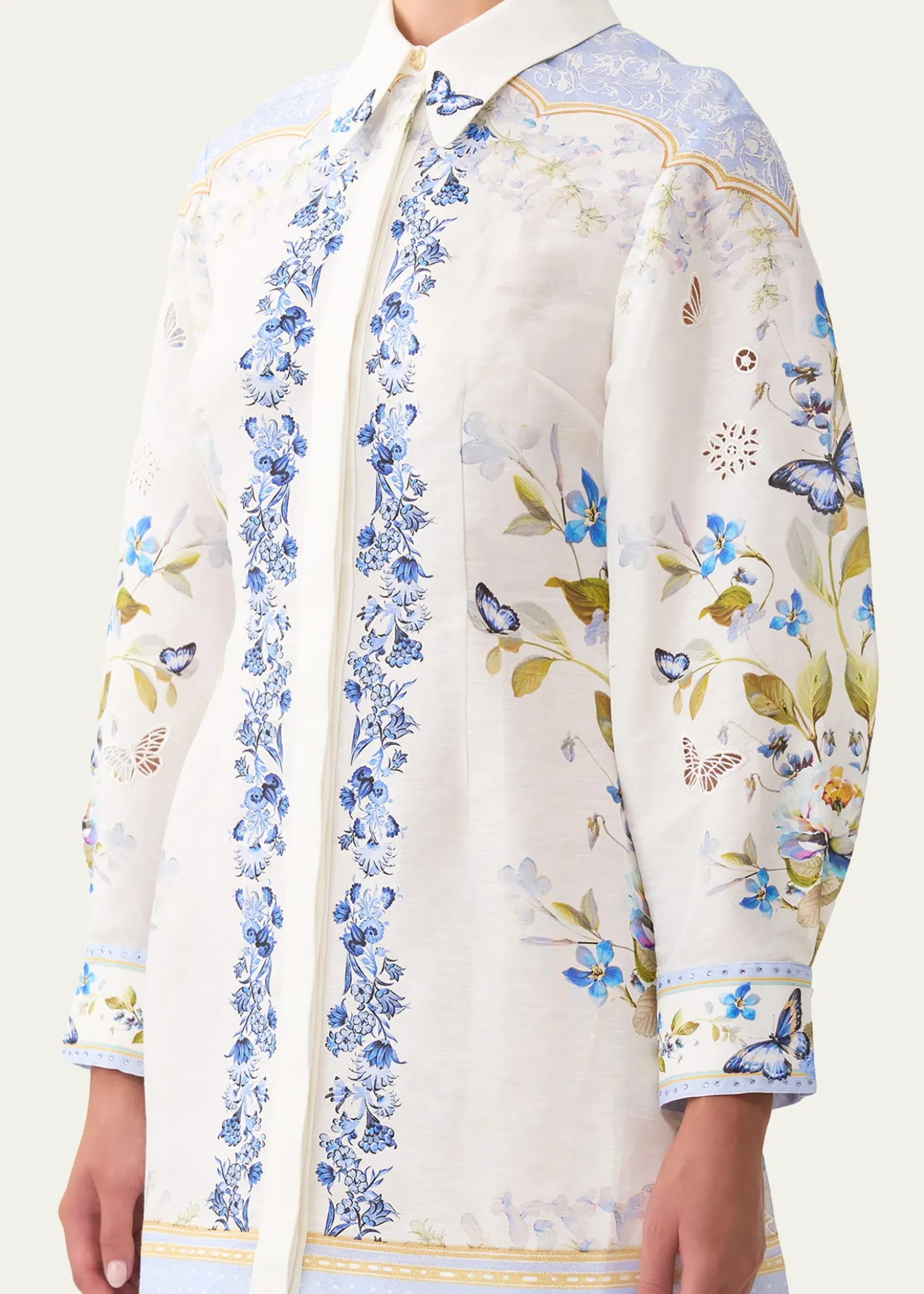 CamillaBotanical Ballads Mini Shirtdress