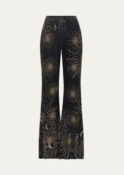 CamillaCall Me Cleopatra Flare Jersey Pants