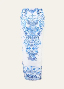 CamillaCeramic Panoramic Multiwear Long Sarong Coverup