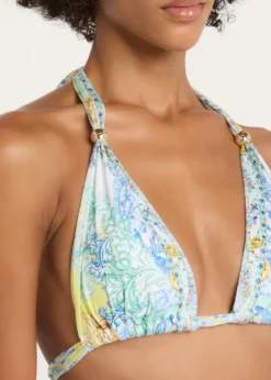 CamillaDial Up The Tiles Soft-Tie Two-Piece Swimsuit