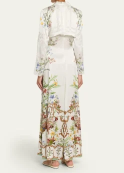 CamillaDressing Room Drama Printed Trench Shirtdress
