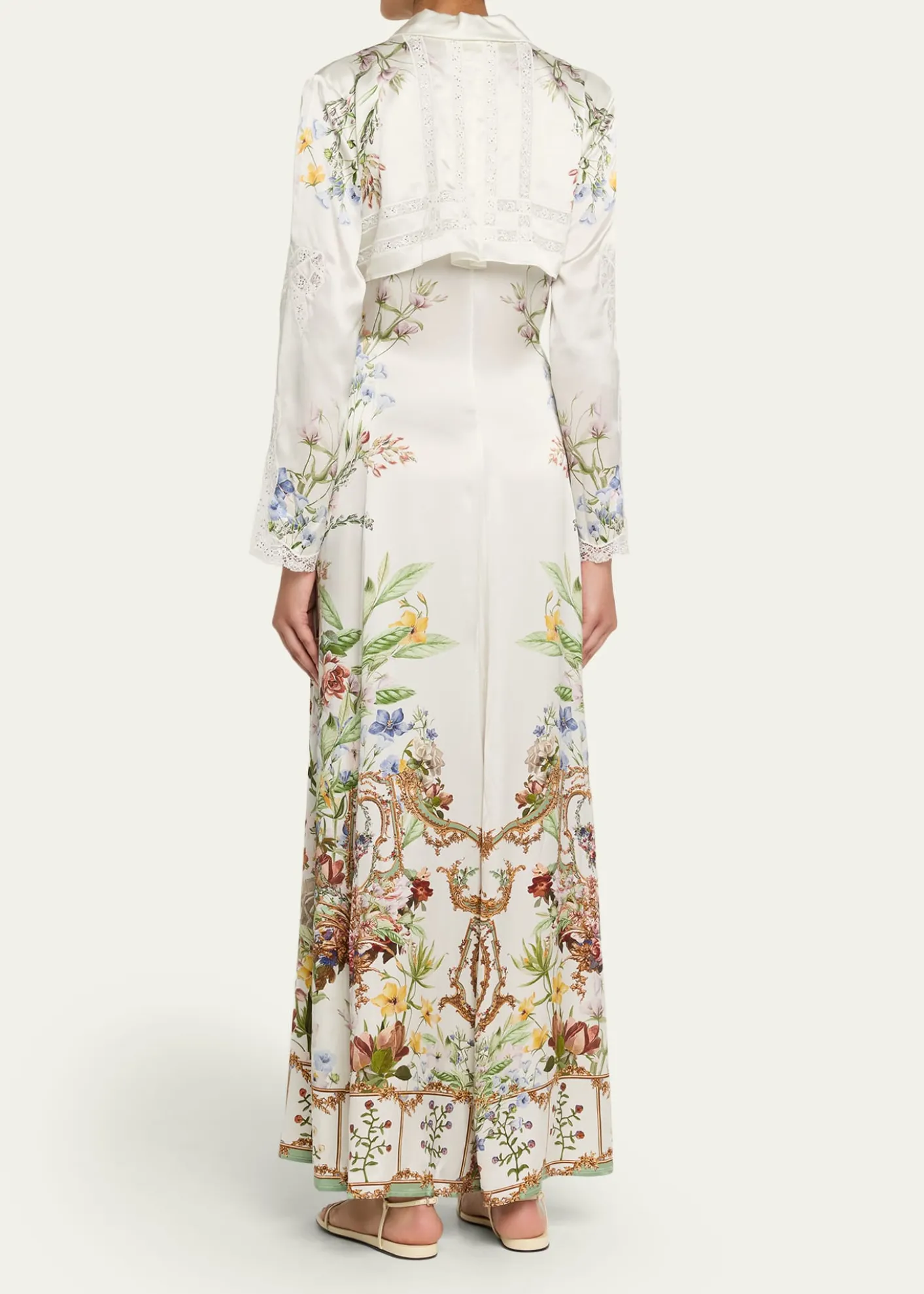 CamillaDressing Room Drama Printed Trench Shirtdress