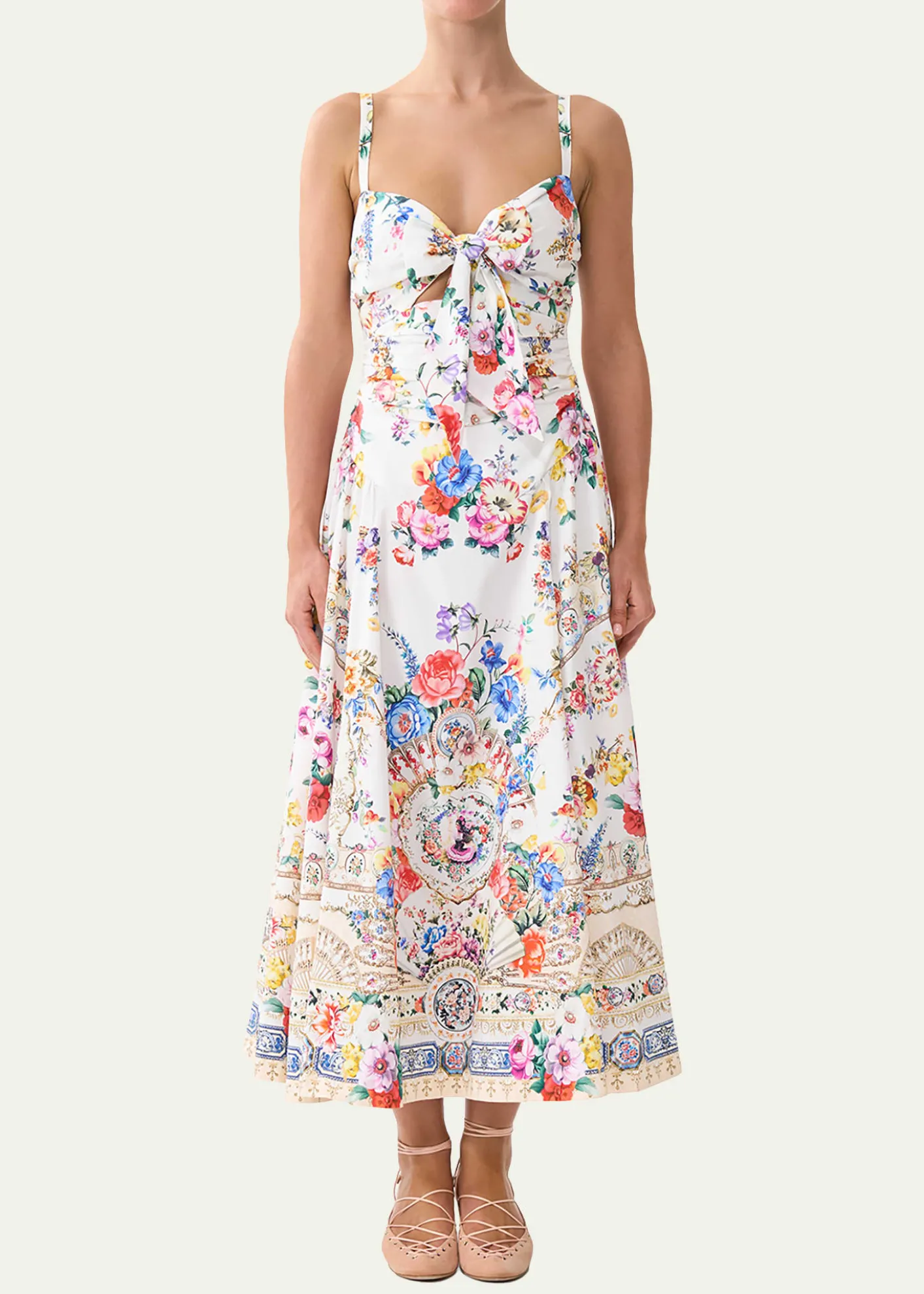 CamillaI Left My Heart in Granada Ballerina Midi Dress