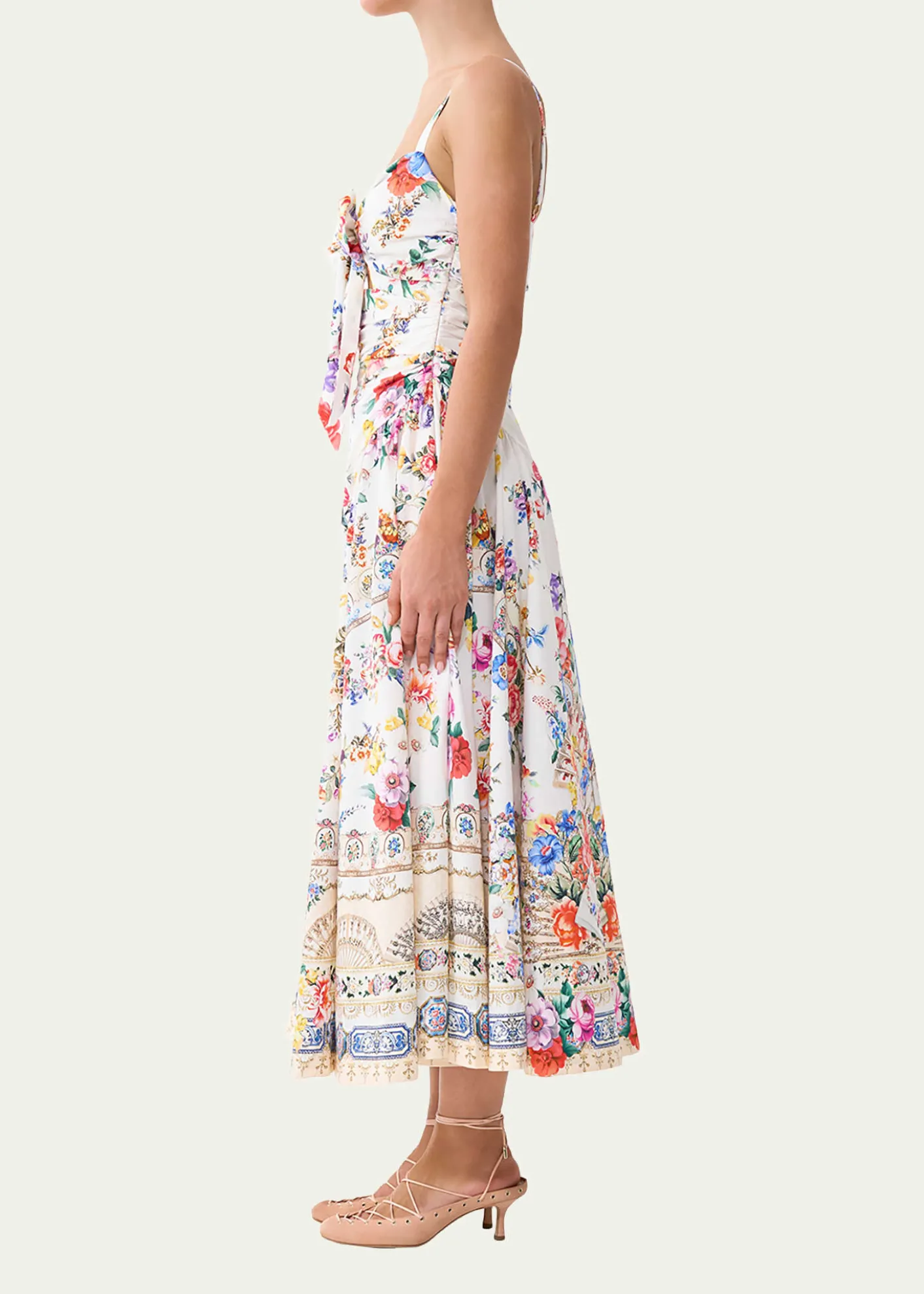 CamillaI Left My Heart in Granada Ballerina Midi Dress