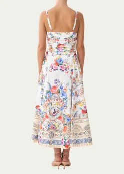 CamillaI Left My Heart in Granada Ballerina Midi Dress