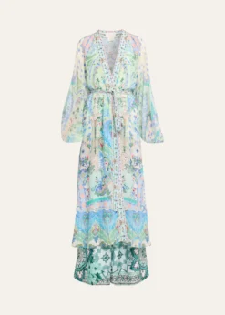 CamillaMidsummer Mosaics Blouson-Sleeve Layer
