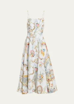 CamillaSeville Sweetheart Corset Maxi Dress