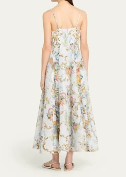 CamillaSeville Sweetheart Corset Maxi Dress