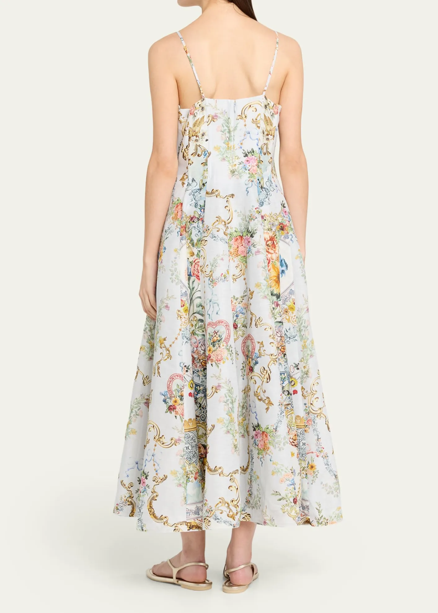 CamillaSeville Sweetheart Corset Maxi Dress