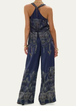 CamillaThe Egypt Effect V-Neck Top with Knot Back