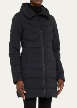 Canada GooseClair Coat Black Label
