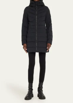 Canada GooseClair Coat Black Label