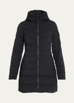 Canada GooseClair Coat Black Label