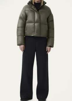 Canada GooseCypress Cropped Puffer Black Label